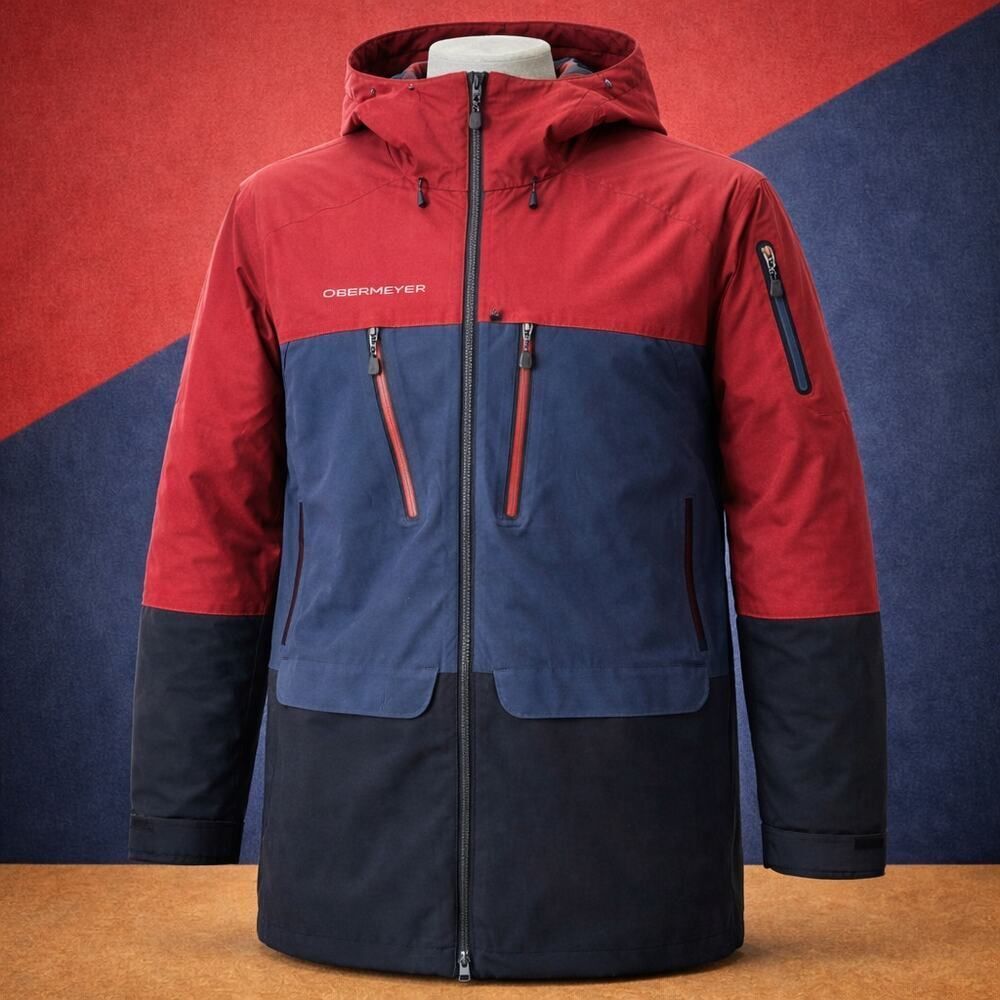 New Obermeyer Cirque Ski Jacket Men’s Insulated Waterproof Winter Ski Sz L